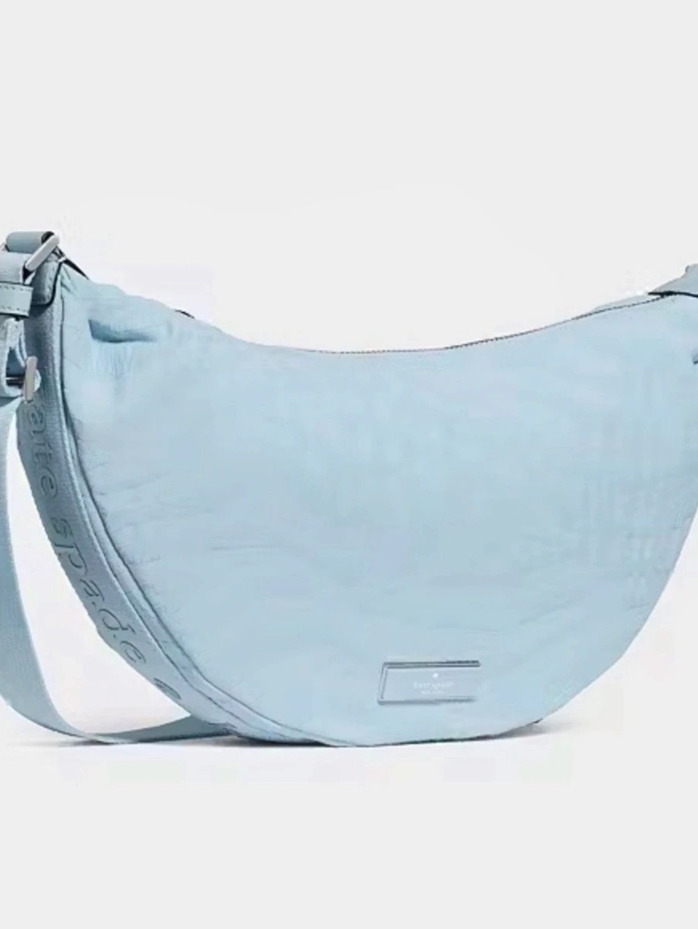NWT Kate Spade Carter Zebra Sling Crossbody Bag in Blue Multicolor